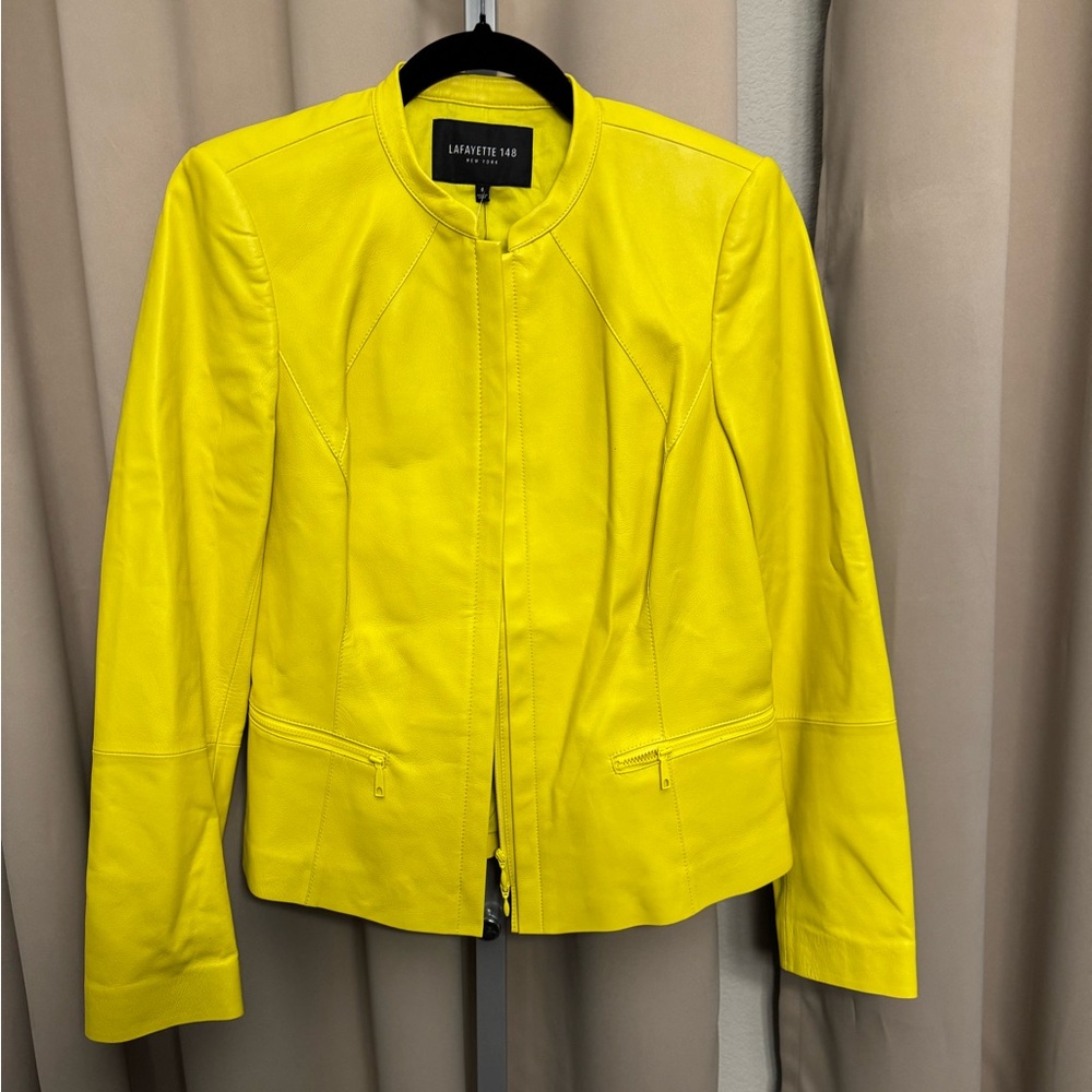 Lafayette 148 leather jacket